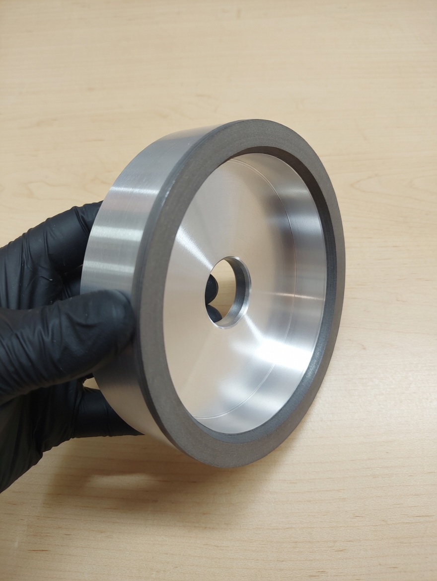 Rebolo Diamantado para afiação de faca de aço 125x10x3x32 B181 V180